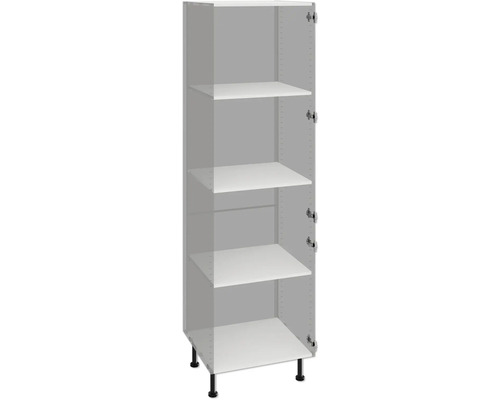 Küchenschrank mit Regalböden und verstellbaren Füßen