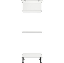 Badmöbel-Set bestehend aus Unterschrank, Waschtisch und Ablage