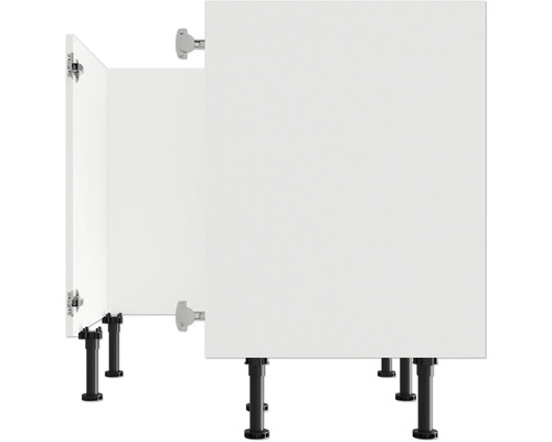 Küchenschrank mit Tür und Füßen