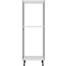 Küchen Unterschrankgestell mit einem Einlegeboden und höhenverstellbaren Füßen