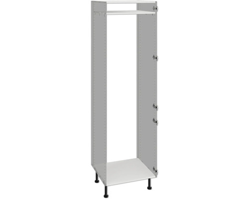 Kleiderschrankkorpus mit Fachboden und Füßen