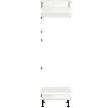 Küchenunterschrank mit Füßen und Einlegeböden