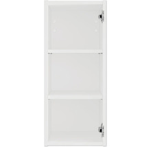 Weißer Badezimmerschrank mit Regalböden