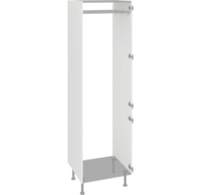 Kleiderschrankkorpus mit Kleiderstange und Füßen