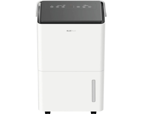 Luftentfeuchter mit Bedienfeld und Wasserstandsanzeige