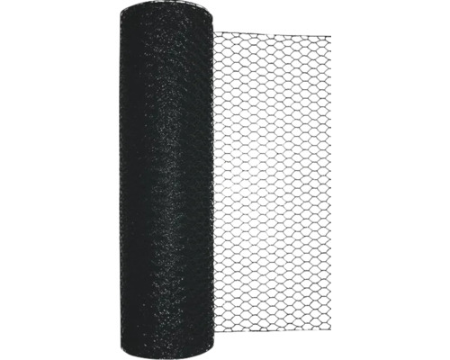 6-Eck-Geflecht Maschenweite 25 mm, 10x0,5 m grün Rolle Maschendrahtzaun