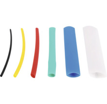 Mehrfarbige Schrumpfschläuche im Set