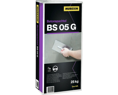 Murexin Betonspachtel BS 05 G im 25 Kilogramm Sack