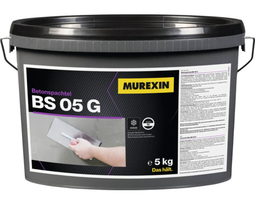 Murexin Betonspachtel BS 05 G im Eimer, 5 Kilogramm