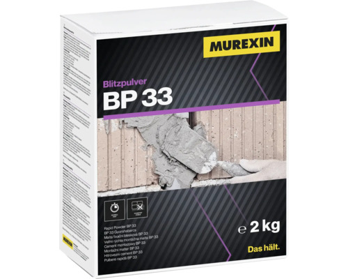 Murexin Blitzpulver BP 33 im 2 kg Gebinde