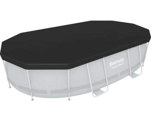Abgedecktes Bestway Power Steel Frame Pool