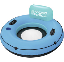 Aufblasbarer Hydro Force Schwimmreifen mit Rückenlehne, Griffen und Getränkehalter