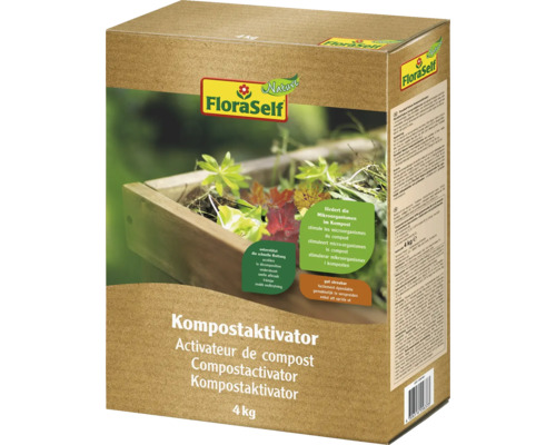 FloraSelf Kompostaktivator, 4 kg Packung
