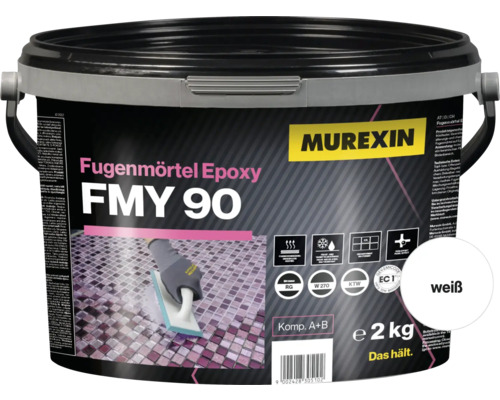 Murexin Fugenmörtel Epoxy FMY 90 im Eimer, 2 kg