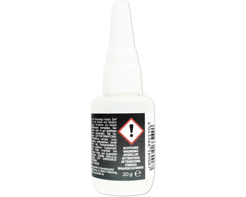 Aquaristik Sofortkleber 20g Flasche