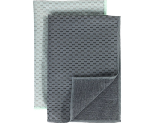 Drei Textiltücher mit Waffelmuster aus Textilfaser