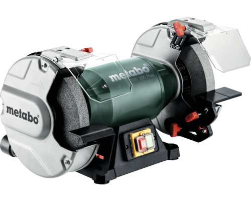 Doppelschleifer Metabo DSD 200 Plus, 750 W 230 V Metabo Doppelschleifer mit Schleifscheiben, Werkzeugauflage und Schutzvorrichtungen