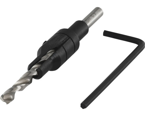Vorbohrer Wolfcraft Ø 4,5-11 mm mit Senker