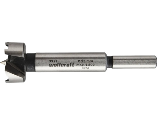 Wolfcraft Forstnerbohrer, Durchmesser 25 Millimeter