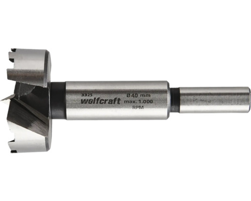Wolfcraft Forstnerbohrer, Durchmesser 40 mm