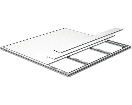 Aluminium Fundamentrahmen mit passgenauen Wandelementen