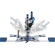 Gehrungssäge mit mehrfachen Schnittwinkeln