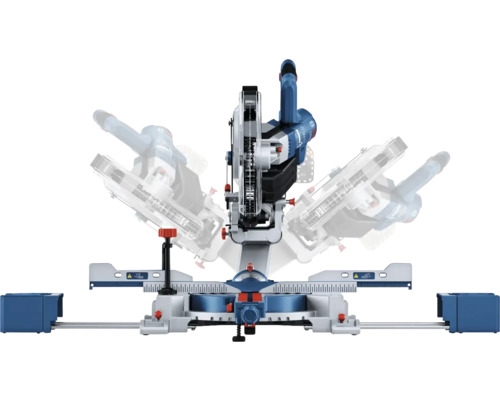 Gehrungssäge mit mehrfachen Schnittwinkeln