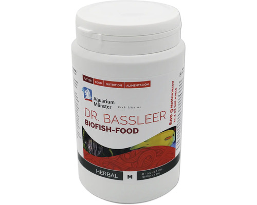 Aquarium Münster Dr. Bassleer Biofish-Food, 600 Gramm