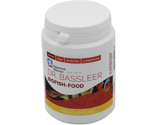 Aquariumfischfutter Aquarium Münster Dr. Bassleer Biofish Food Regular Flake 35 g Dr. Bassleer Biofish-Food Regular Flake, Fischfutter