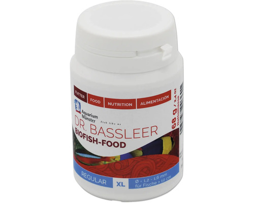 Aquariumfischfutter Aquarium Münster Dr. Bassleer Biofish Food Regular Xl 68 g Dr. Bassleer Biofish-Food Regular XL für Fische über 10 cm