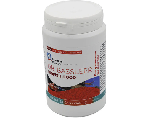 Dr. Bassleer Biofish Food Garnelen Sticks Knoblauch, 600 Gramm