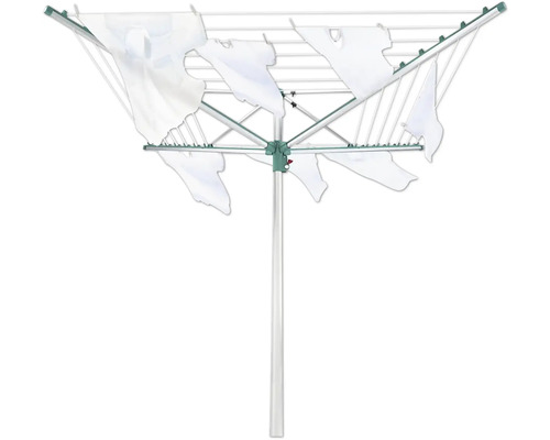 Drehwaschspinne mit Wäscheleine