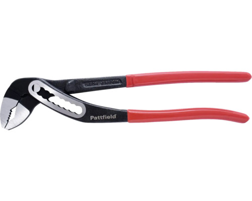 Wasserpumpenzange Pattfield 300 mm durchgesteckt, Stahl Pattfield Wasserpumpenzange