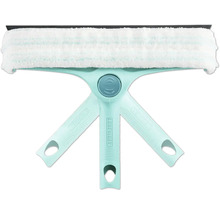 Fensterwischer mit drehbarem Griff und Wischbezug