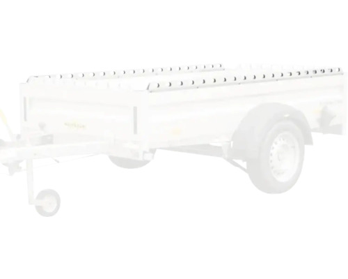 Humbaur Relingsatz seitlich für Startrailer 1947 mm x 25 mm x 70 mm Pack = 2 St Anhänger für den Transport von Lasten