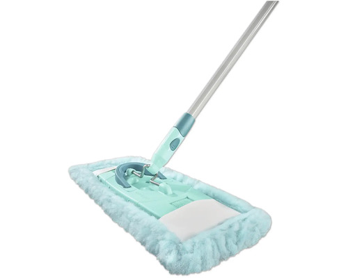 Bodenwischer mit Teleskopstiel und rechteckigem Wischkopf