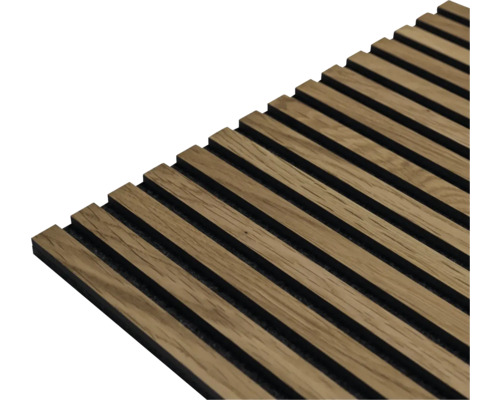 Akustikpaneel mit Holzlamellen