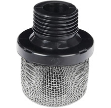 Filter mit Gewinde und Metallsieb