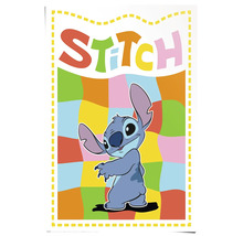 Poster mit Stitch Motiv
