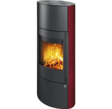 Kaminofen mit Brennkammer und seitlicher Verkleidung