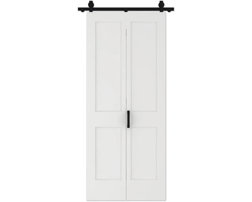 Doppelschiebetür mit Beschlägen