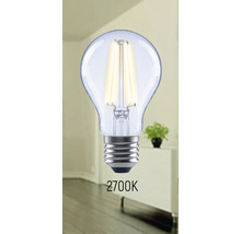 Klare LED Lampe mit 2700K Farbtemperatur