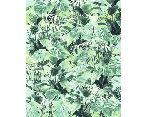 Illustration von tropischen Blättern für Wandgestaltung