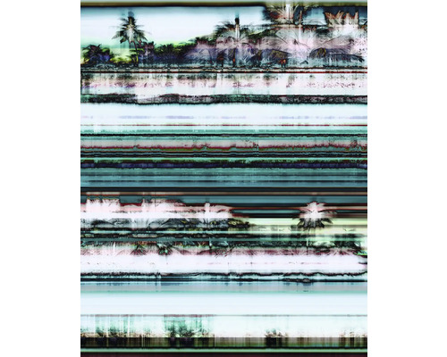 Dekoratives Wandbild mit Palmenmotiv