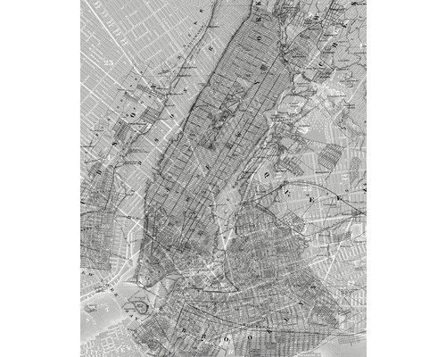 Historische Karte von New York