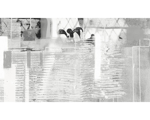 Abstraktes Kunstwerk mit geometrischen Formen