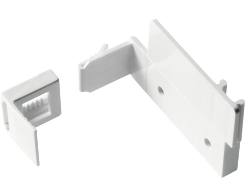 Kunststoff-Befestigungsclip für Sockelleisten