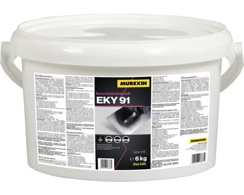 Eimer Epoxidklebemörtel weiß EKY 91 von Murexin, 6 Kilogramm