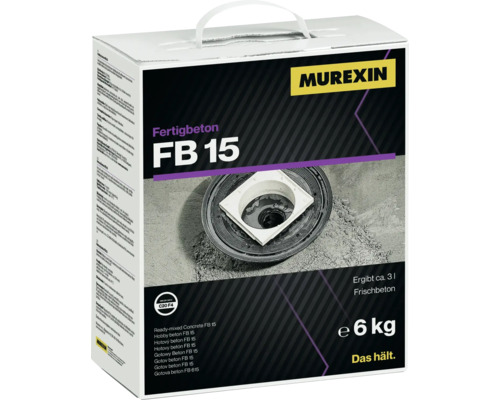Murexin Fertigbeton FB 15 im 6 Kilogramm Sack