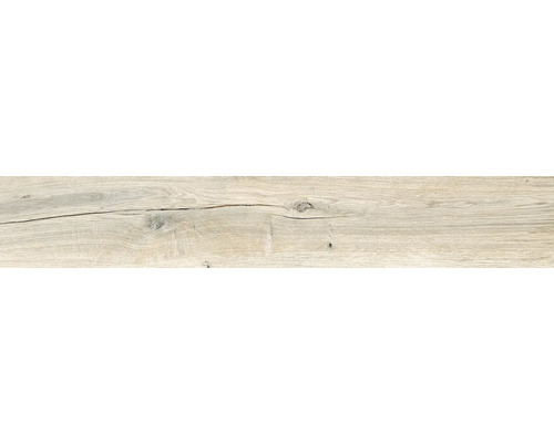 Feinsteinzeug Bodenfliese Mumble Honig natural 19,5x121 cm matt rektifiziert Holzfliese mit Holzmaserung